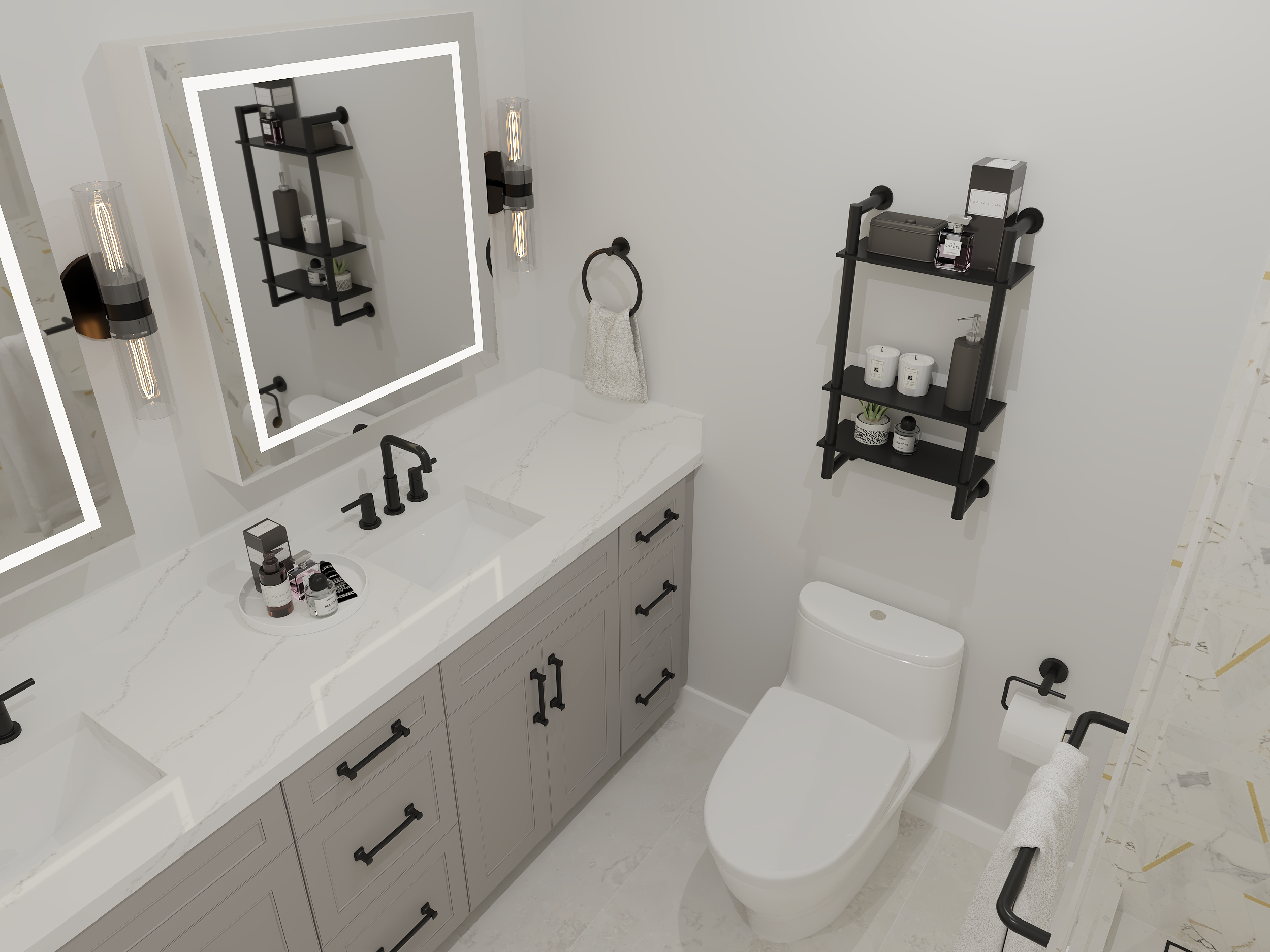 Modern bathroom